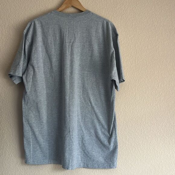 CARHARTT Pocket Blue Heathered XL T-Shirt - Picture 2 of 3